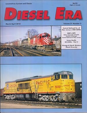 Seller image for DIESEL ERA 3-4 2010 Jersey Central EMD SD40; UP GE U50C; C&NW diesels EMD GP-9 for sale by The Jumping Frog