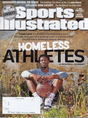 Bild des Verkufers fr SPORTS ILLUSTRATED 10/20 2014 homeless athletes; Belichick-Parcells; Cowboys &c zum Verkauf von The Jumping Frog