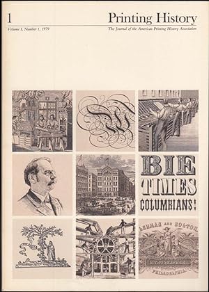 Seller image for PRINTING HISTORY V1n1 1979: Stephen Ruggles; The Shoddimites; Modern Library for sale by The Jumping Frog