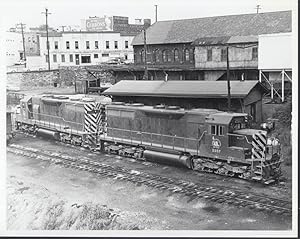 Seller image for Central of New Jersey RR EMD SD35 diesel locomotive #2507 + #2511 photo 1965 for sale by The Jumping Frog