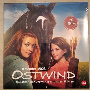 Ostwind Broschurkalender 2023 - mit Poster - Pferde-Kalender - Wandkalender mit Monatskalendarium...