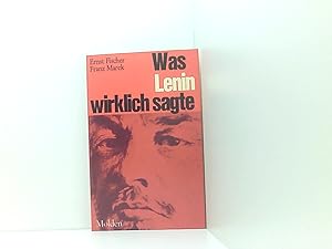 Seller image for Was Lenin wirklich sagte for sale by Book Broker
