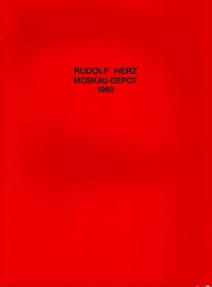 Seller image for Rudolf Herz - Moskau-Depot 1989. Monographienreihe; Frderpreise 1990; Erste Fototriennale - Villa Merkel; for sale by nika-books, art & crafts GbR