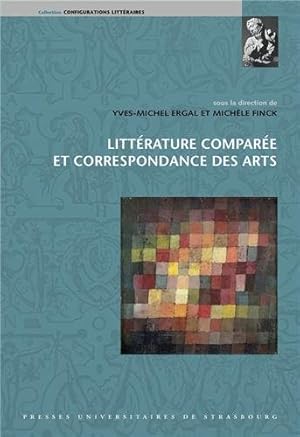 Littérature Comparée et Correspondance des Arts. Reihe: Collection Cinfigurations Littéraires;