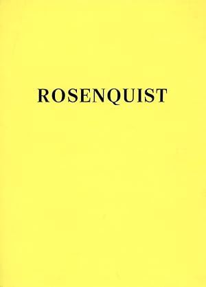 Seller image for Rosenquist for sale by Studio Bibliografico Marini