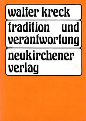 Bild des Verkufers fr Tradition und Verantwortung: Gesammelte Aufstze. zum Verkauf von Fundus-Online GbR Borkert Schwarz Zerfa