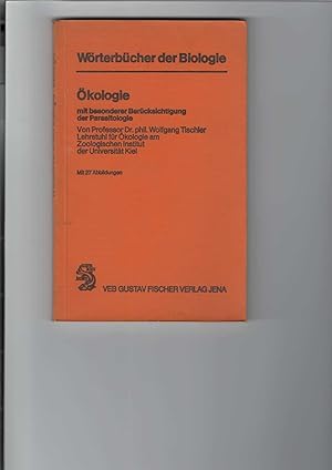 Bild des Verkufers fr kologie - mit besonderer Bercksichtigung der Parasitologie. zum Verkauf von Antiquariat Frank Dahms