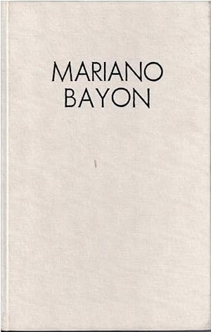 Mariano Bayón (Dedicado por el autor)