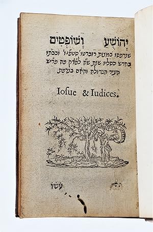 [BIBLE HEBRAIQUE] [ESTIENNE] Iosue & Iudices (Livre de Josué et Les juges)