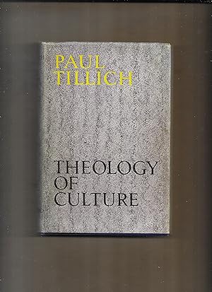 Seller image for Theology of culture for sale by Gwyn Tudur Davies