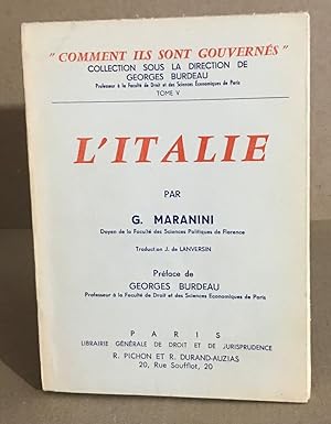 L'italie / comme t ils sont gouvernés