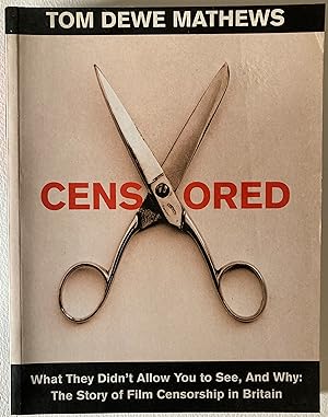 Bild des Verkufers fr Censored zum Verkauf von Midian Books