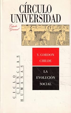 Imagen del vendedor de La evolucin social a la venta por Librera Cajn Desastre