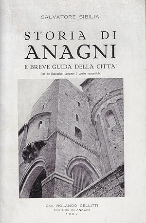 Imagen del vendedor de Storia di Anagni e breve guida della citt a la venta por Romanord