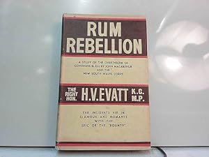 Bild des Verkufers fr Rum Rebellion zum Verkauf von JLG_livres anciens et modernes