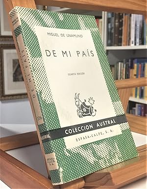 Imagen del vendedor de De Mi Pais a la venta por La Bodega Literaria