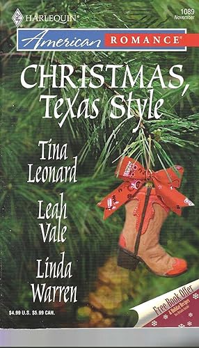 Imagen del vendedor de Christmas, Texas Style: Four Texas Babies / A Texan Under the Mistletoe / Merry Texmas (Harlequin American Romance) a la venta por Vada's Book Store