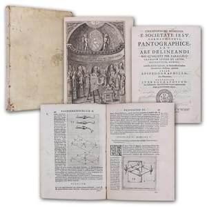 Bild des Verkufers fr Pantographice seu ars delineandi res quaslibet per parallelogrammum lineare seu cavum, mechanicum, mobile, libellis duobus explicata & demonstrationibus geometricis illustrata. zum Verkauf von Antiquariat Gerhard Gruber