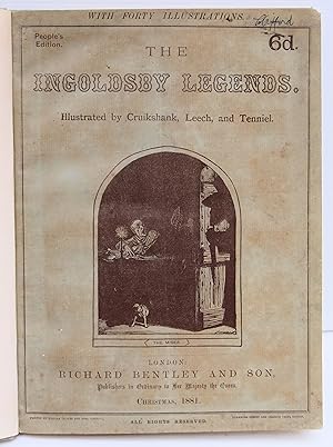 Seller image for THE INGOLDSBY LEGENDS. Illustrated by Cruickshank, Leech, and Tenniel. People' edition with Forty Illustrations. for sale by Marrins Bookshop