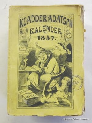 Image du vendeur pour Jg. 8 (1857), 9, 11-18, 21 und 23-25 (1874) in 14 Heften. Berlin, Hofmann u. Comp., 1857-74. Mit zahlr. Illustrationen bzw. Karikaturen in Holzstich von W. Scholz. Je Heft ca. 100 S. Farbig illustr. Orig.-Umschlge; Umschlge in den Rndern teils etw. ldiert, 5 Hefte mit beschdigtem Rcken. mis en vente par Jrgen Patzer