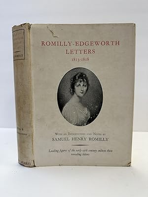 Immagine del venditore per ROMILLY-EDGEWORTH LETTERS 1813-1818 venduto da Second Story Books, ABAA