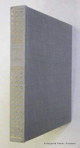 Seller image for Gedichte. Hrsg. Horgen u. Leipzig, Mnster-Presse, 1924. Kl.-8vo. Mit Portrt. VIII, 135 S. Or.-Lwd. mit Rckenvergoldung. (Die kleine Bibliothek, 7. Bndchen). for sale by Jrgen Patzer