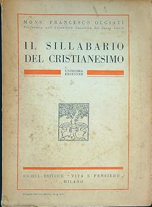 Bild des Verkufers fr Il sillabario del cristianesimo zum Verkauf von Librodifaccia