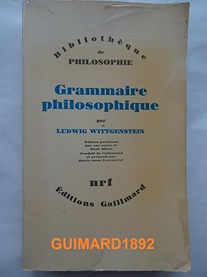 Grammaire philosophique