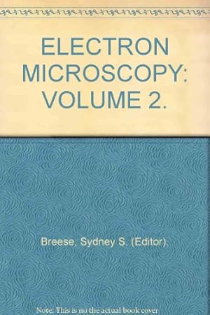 Imagen del vendedor de ELECTRON MICROSCOPY: VOLUME 2. a la venta por Ammareal