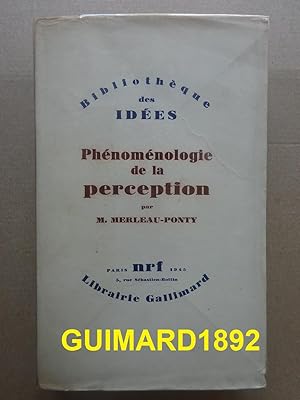 Phénoménologie de la perception