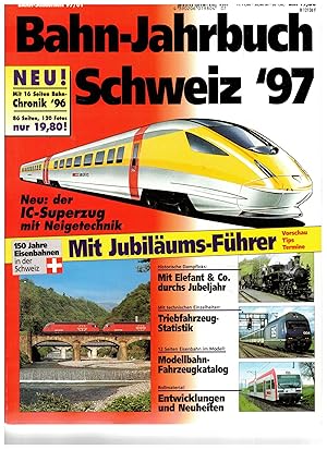 Bild des Verkufers fr Bahn-Jahrbuch Schweiz 97 Jubilums-Fhrer IC-Superzug Neigetechnik H-14316 zum Verkauf von Bcherpanorama Zwickau- Planitz