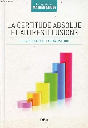 Imagen del vendedor de La certitude absolue et autres illusions - les secrets de la statistique - Collection le monde est mathmatique. a la venta por Le-Livre