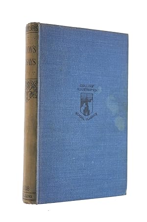 Seller image for Essays Or Counsels Civil & Moral Of Francis Bacon Baron Verulam Viscount St Albans for sale by M Godding Books Ltd