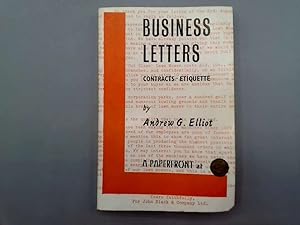 Bild des Verkufers fr Business Letters, Contracts, Agreements and Etiquette zum Verkauf von Goldstone Rare Books