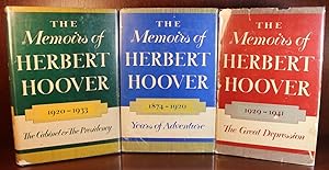 Memoirs of Herbert Hoover SIGNED