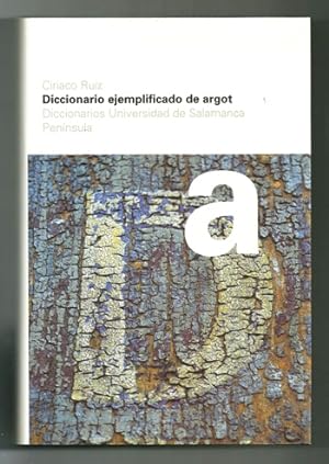 Imagen del vendedor de DICCIONARIO EJEMPLIFICADO DE ARGOT a la venta por Ducable Libros