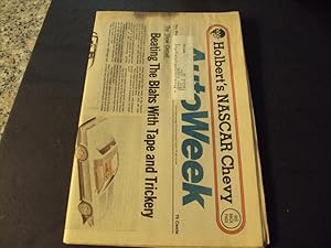 Auto Week Jan 20 1978 Holbert's NASCAR Chevy, Leaded Fuel