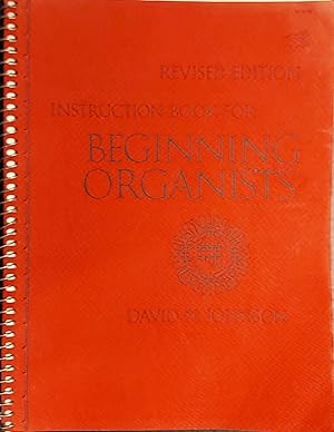 Instruction Book For Beginning Organists