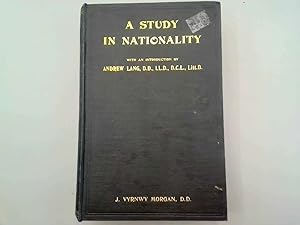 Imagen del vendedor de A Study in Nationality a la venta por Goldstone Rare Books