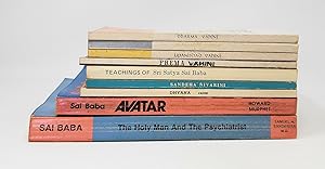(Lot of 9 Books by or About Sathya Sai Baba) Dharma Vahini; Prasanthi Vahini; Upanishad Vahini; P...