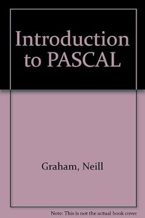 Bild des Verkufers fr Introduction to PASCAL zum Verkauf von WeBuyBooks