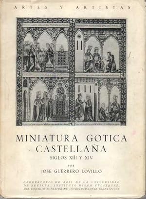 Imagen del vendedor de MINIATURA GTICA CASTELLANA. SIGLOS XIII Y XIV. a la venta por Books Never Die