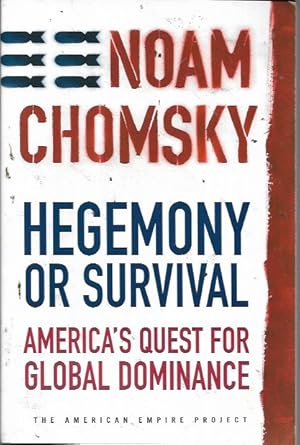 Seller image for Hegemony or Survival for sale by Bookfeathers, LLC