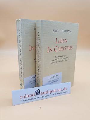 Imagen del vendedor de Leben in Christus - Zusammenhnge zwischen Dogma u. Sitte bei d. Apostolischen Vtern a la venta por Roland Antiquariat UG haftungsbeschrnkt