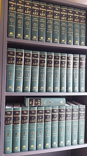 Imagen del vendedor de The Dictionary of Art (34 volumes = complete) a la venta por Antiquariat Wilder - Preise inkl. MwSt.