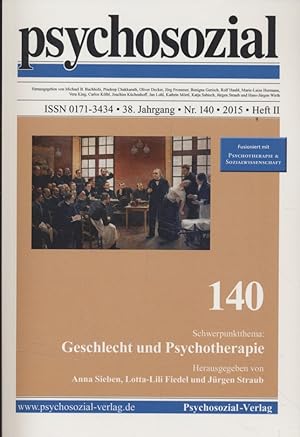 Immagine del venditore per psychosozial Nr. 140: Geschlecht und Psychotherapie. 38. Jahrgang, Heft II. venduto da Fundus-Online GbR Borkert Schwarz Zerfa