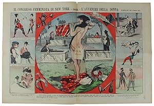 LA RANA - Giornale Umoristico con caricature e disegni a colori. Anno XXXV/1899 n. 30: IL CONGRES...