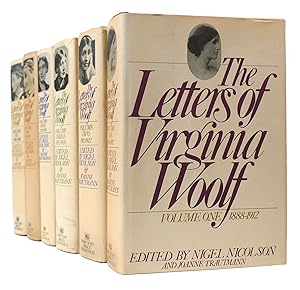 THE LETTERS OF VIRGINIA WOOLF 6 VOLUME SET