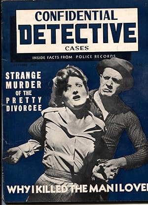 Confidential Detective Cases Magazine #5 October 1942 true crime
