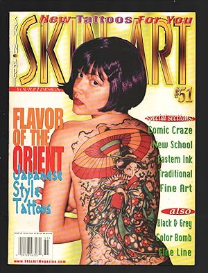 Immagine del venditore per Skin Art #51 1998-Nicole Corson cover & centerfold-Japanese style tattoos-Comic-fine line & more-vintage tattoo ads-FN venduto da DTA Collectibles